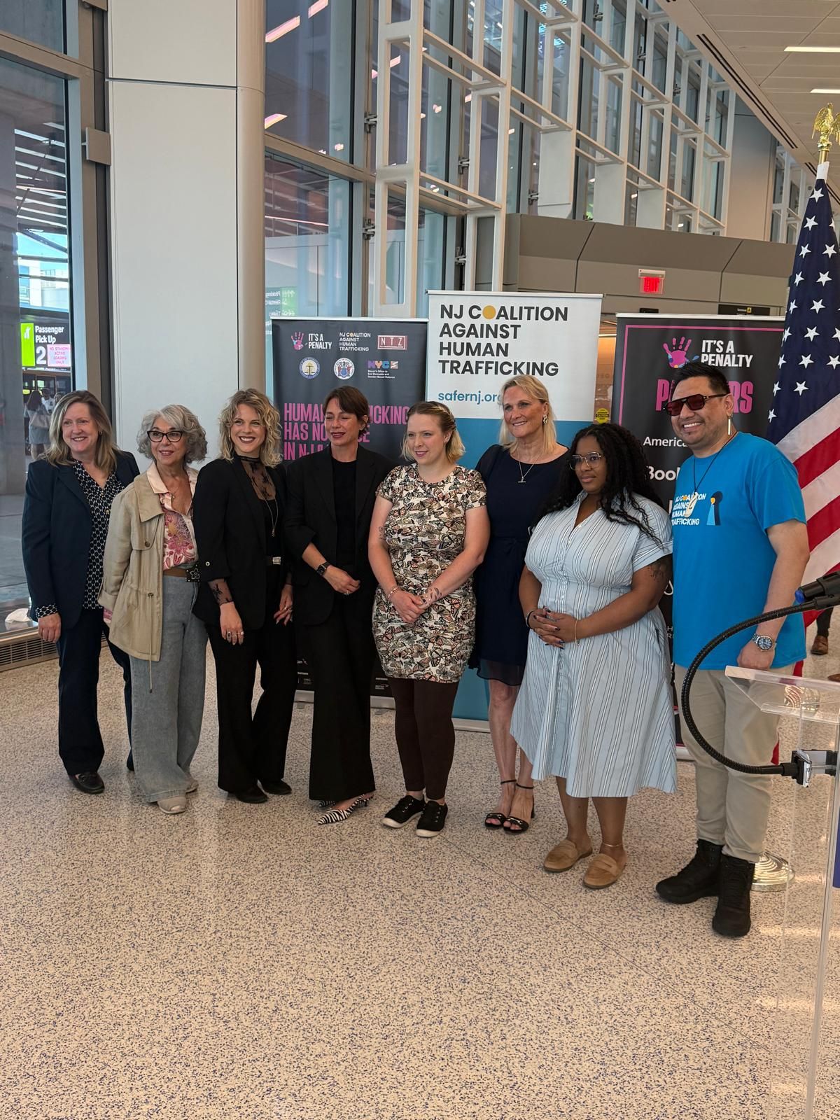 Campaign partners at a launch event